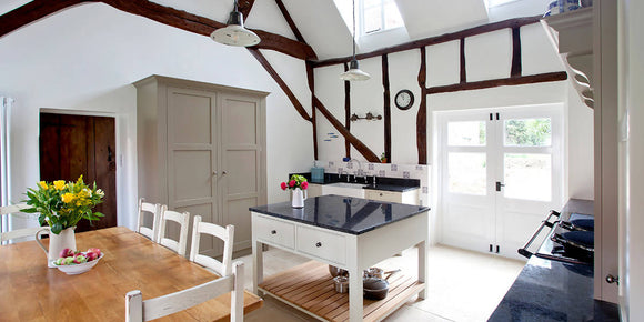 Steel Grey Barn Kitchen,Kitchen Designs,Malcolm Wade,www.work-tops.com