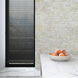 CREMA MARFIL MARBLE SPLIT FACE MOSAIC TILES,Tiles-Split Face,IONIC STONE,www.work-tops.com