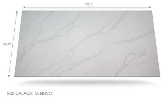 CALACATTA NUVO BOOKMATCHED QUARTZ,Quartz,Cimstone,www.work-tops.com