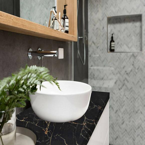 ANTOLINI TECH PORTORO BRECCIATO BOOKMATCH CERAMIC,Ceramic,Sonic Stone,www.work-tops.com