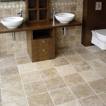 SIVA NOCE TRAVERTINE TILES,Tiles-Travertine,IONIC STONE,www.work-tops.com