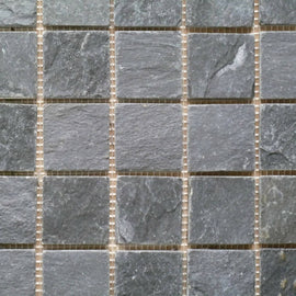 IMPERIAL BLACK SLATE MOSAIC TILES,Tiles-Mosaic,IONIC STONE,www.work-tops.com