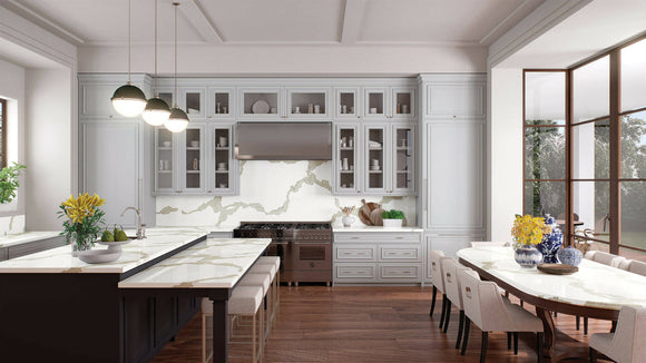 CALACATTA MAXIMUS SUPERNATURAL QUARTZ,Quartz,Work-Tops,www.work-tops.com