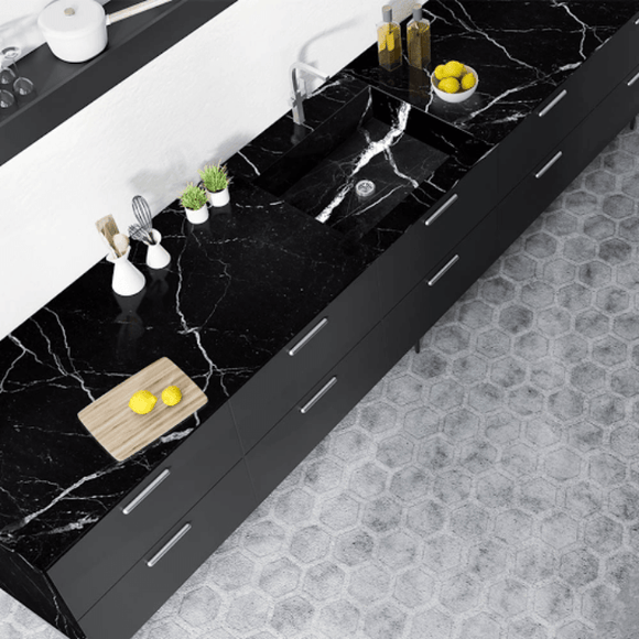 NERO MARQUINA PORCELAIN,PORCELAIN,Work-Tops,www.work-tops.com