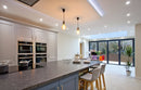 Steel Grey Leathered Granite Kitchen,Kitchen Designs,Malcolm Wade,www.work-tops.com