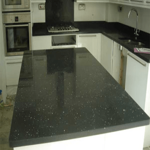 NERO SPARKLE QUARTZ,Quartz,Work-Tops,www.work-tops.com