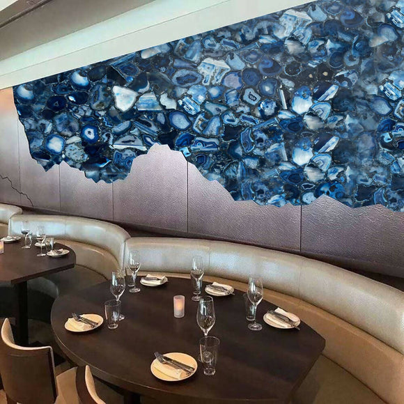 BLUE AGATE SEMI PRECIOUS,Semi Precious,Cullifords,www.work-tops.com