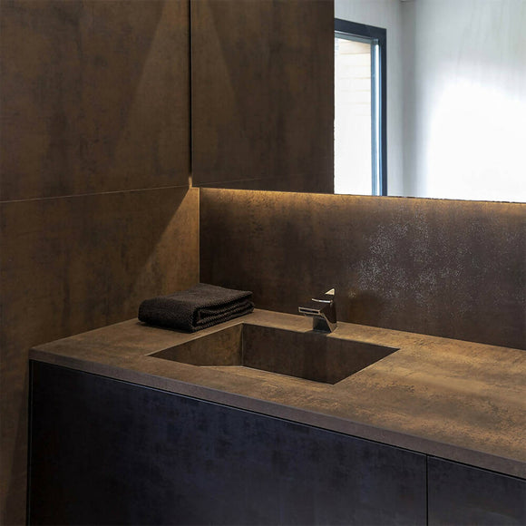 IRON CORTEN SATIN SINK,Stone Sink,NEOLITH,www.work-tops.com
