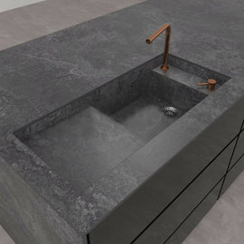 KRATER RIVERWASHED SINK,Stone Sink,NEOLITH,www.work-tops.com