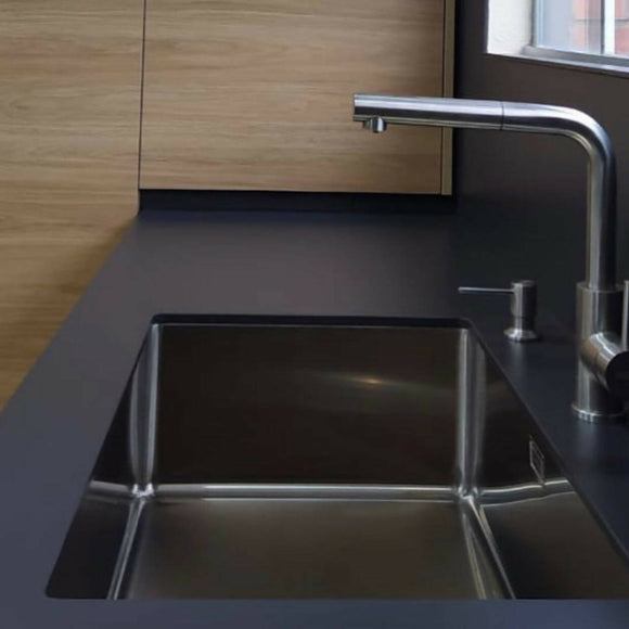 NERO SATIN SINK,Stone Sink,NEOLITH,www.work-tops.com