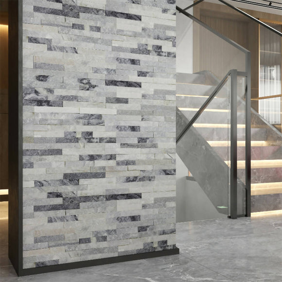 GLACIER GREY SLATE CLADDING TILES,Tiles-Split Face,IONIC STONE,www.work-tops.com