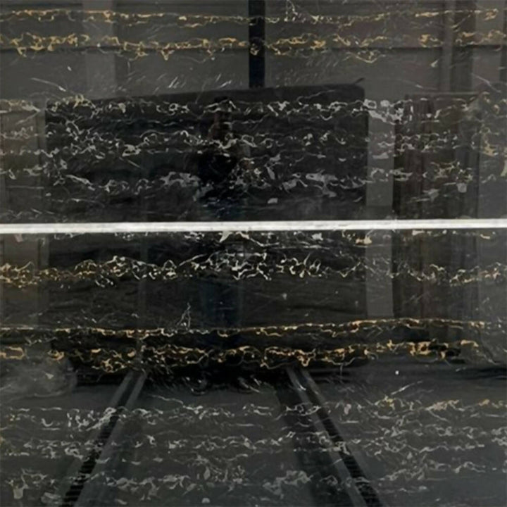 NERO PORTORO ORO MARBLE BOOKMATCH