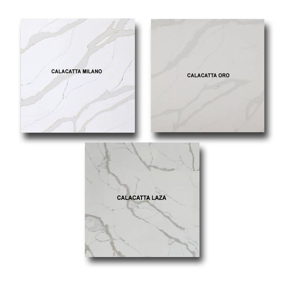 CALACATTA LAZA QUARTZ,Quartz,Virtual Stone,www.work-tops.com