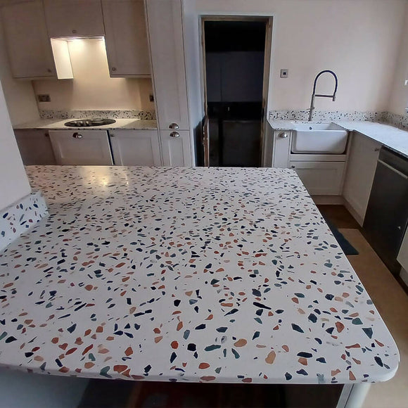 Vendome Terrazzo Honed Kitchen  Staffordshire