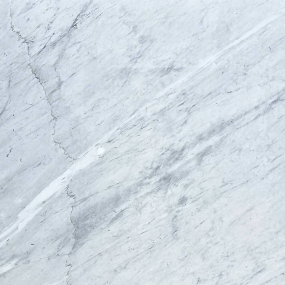Carrara CD Dual Finish Bookmatch Marble in the UK | White Grey Marble