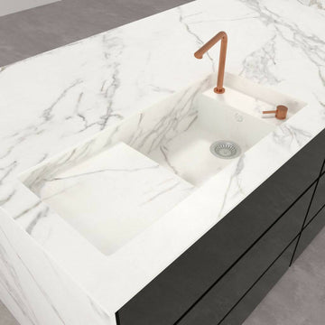 CALACATTA SILK SINK,Stone Sink,NEOLITH,www.work-tops.com
